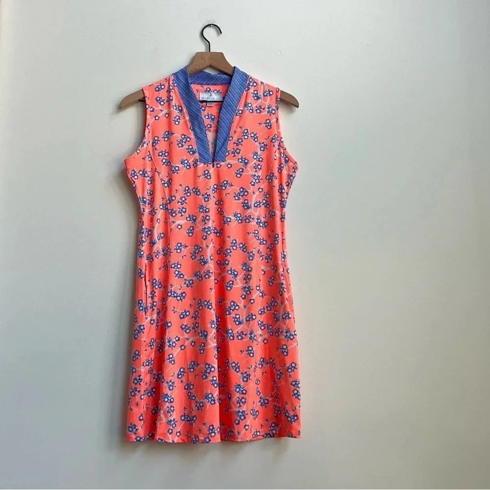 Sport Haley Athletic tennis/ golf Catalina Dress With shorts 2 pc floral Small - Picture 2 of 16